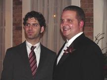 Devin and music performer Rob Burgunder